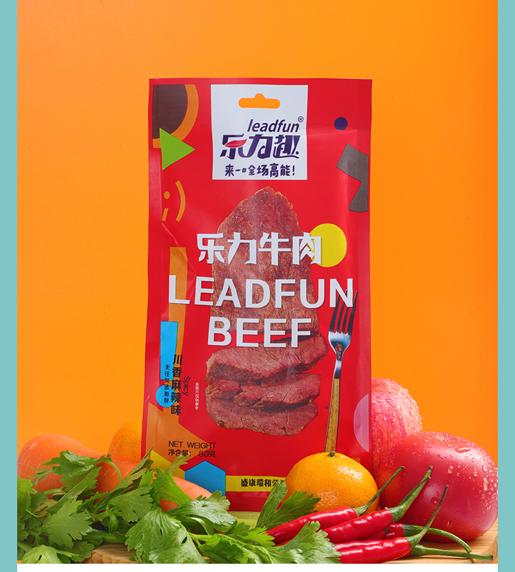 【乐力趣】乐力牛肉80g